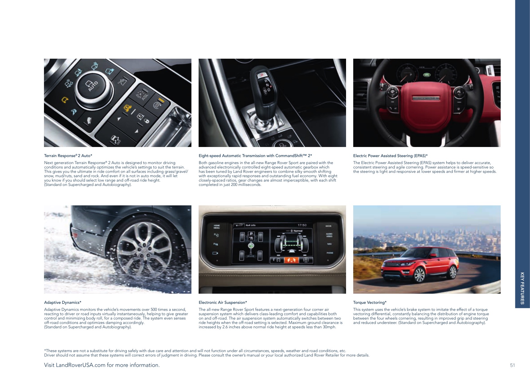 2014 Range Rover Sport Brochure Page 19